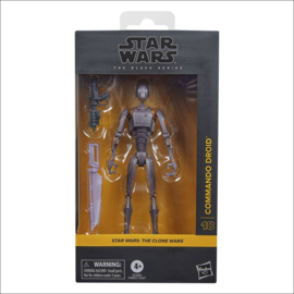 G0881 Star Wars the Clone Wars Black Series Commando Droid