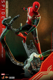 HOT909813 Spider-Man: No Way Home Movie Masterpiece 1/6 Spider-Man (Integrated Suit) Deluxe Ver.