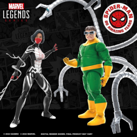 [F3462] Marvel Legends Exclusive 60th Anniversary Silk and Doctor Octopus [Import]