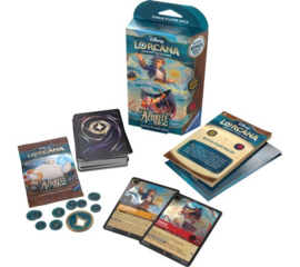 Disney Lorcana: Azurite Sea Starter Deck Jim Hawkins & Tigger