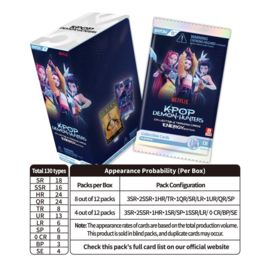 KPop Demon Hunters -Collectible Trading Cards- Energy Edition Booster