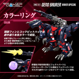 Takara Zoids Plastic Model Kit 1/100 RMZ-011 Geno Saurer Raven Special