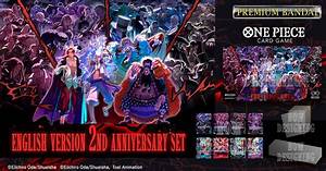 One Piece Card Game English Version 2nd Anniversary Set