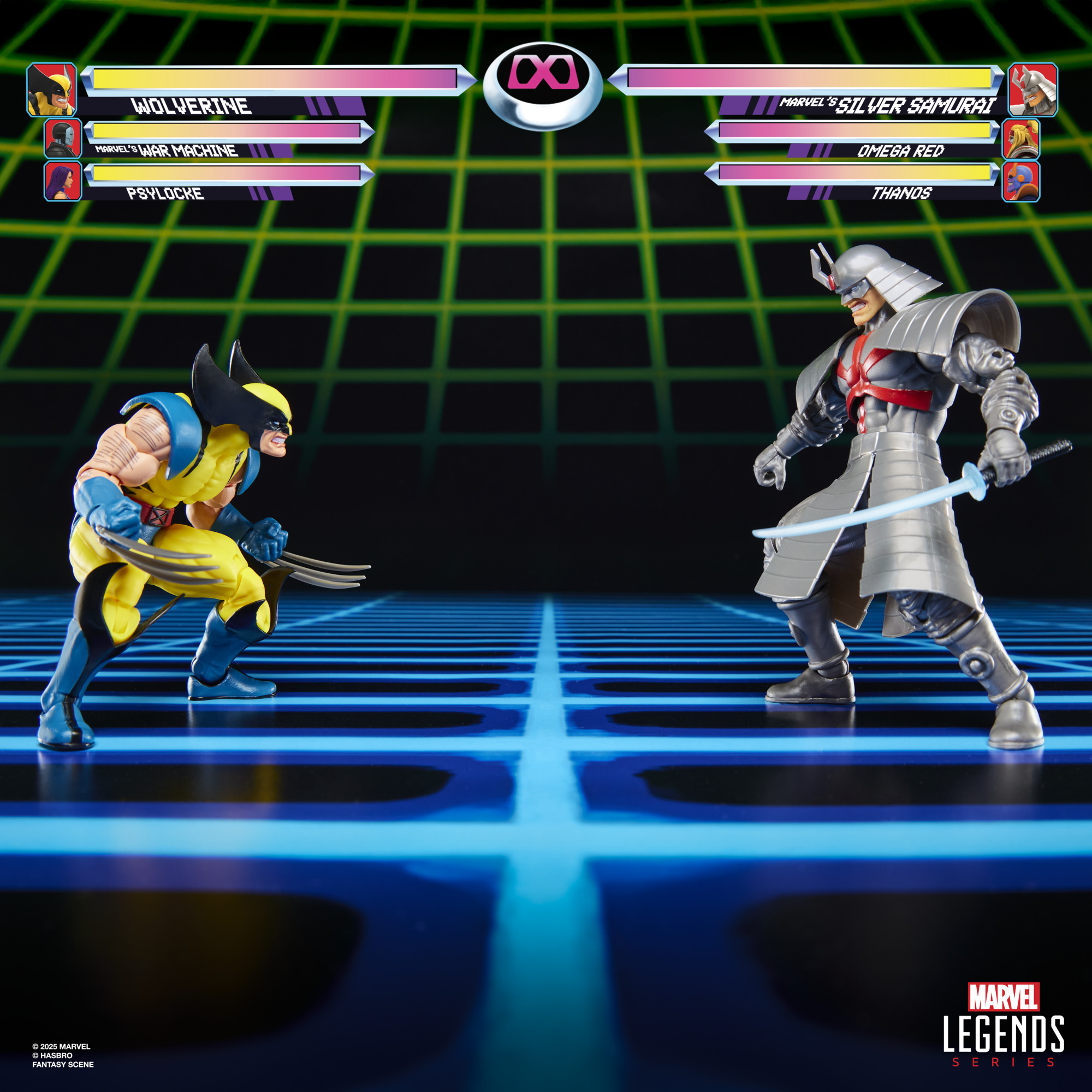 G0624 Marvel Legends Series Gamerverse Wolverine vs Marvel's Silver Samurai