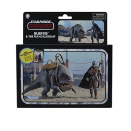 G0302 Star Wars The Vintage Collection Blurrg & The Mandalorian
