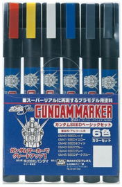 Gundam Marker GMS-109 Gundam Seed Set