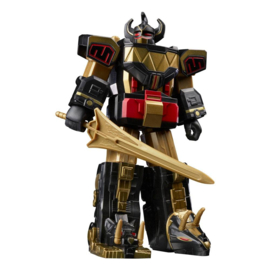 Hasbro Mighty Morphin Power Rangers Retro Style Black & Gold Dino Megazord - Pre order