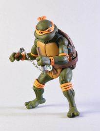 NECA TMNT Action Figure 2-Pack Michelangelo vs Foot Soldier