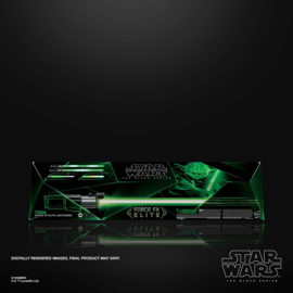 Star Wars Black Series Replica Force FX Elite Lightsaber Yoda - Pre order
