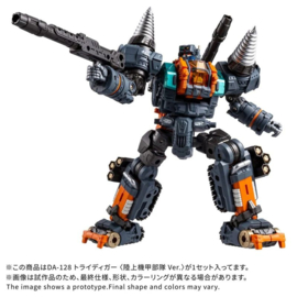 Takara Tomy T-Spark Diaclone DA-128 Tridigger <Ground Aarmored Units Ver.>