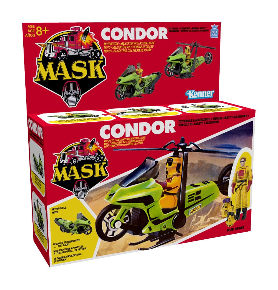 The Loyal Subjects M.A.S.K. Action Figure with Vehicle Condor