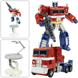 Transformers Tenseg Base Display Stand with Optimus Prime