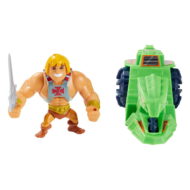 Masters of the Universe Eternia Minis Vehicles He-Man & Ground Ripper