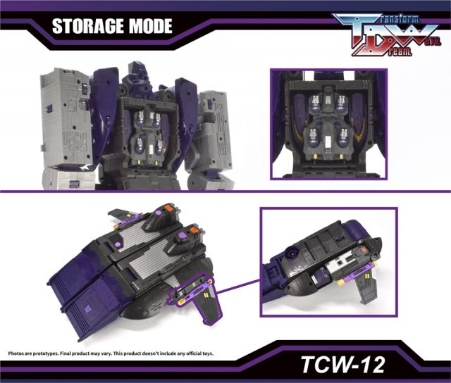 Transform Dream Wave TCW-12 Legacy United Tidal Wave Upgrade Kit with Bonus