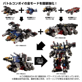 Takara Diaclone DA-92 Armor Combined Powered Convoy