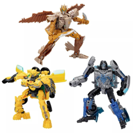 F8048 Transformers Buzzworthy Bumblebee Jungle Mission 3 Pack
