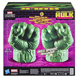 G2053 Marvel Legends Series Incredible Hulk Premium Roleplay Fists with Smash 'N Bash