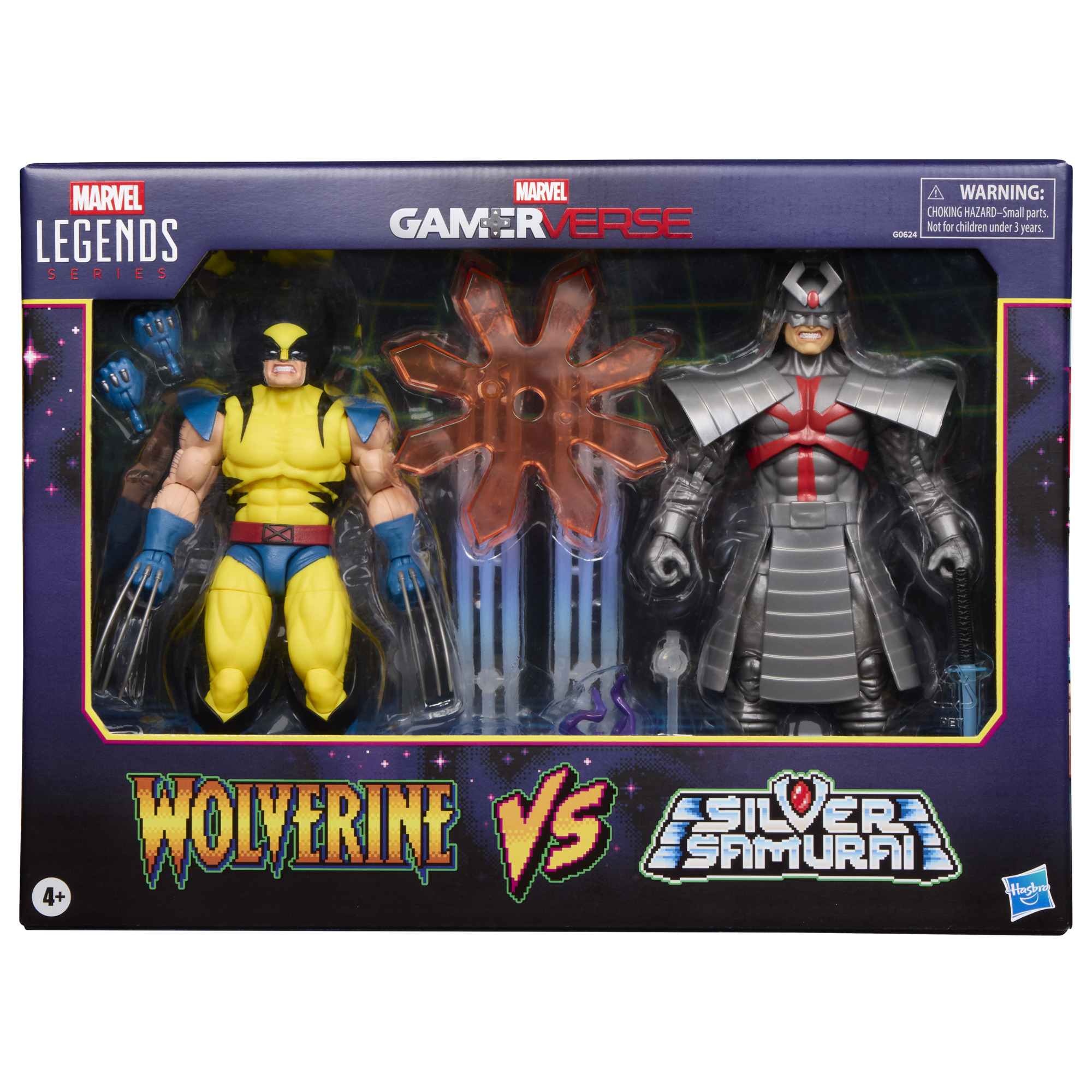 G0624 Marvel Legends Series Gamerverse Wolverine vs Marvel's Silver Samurai