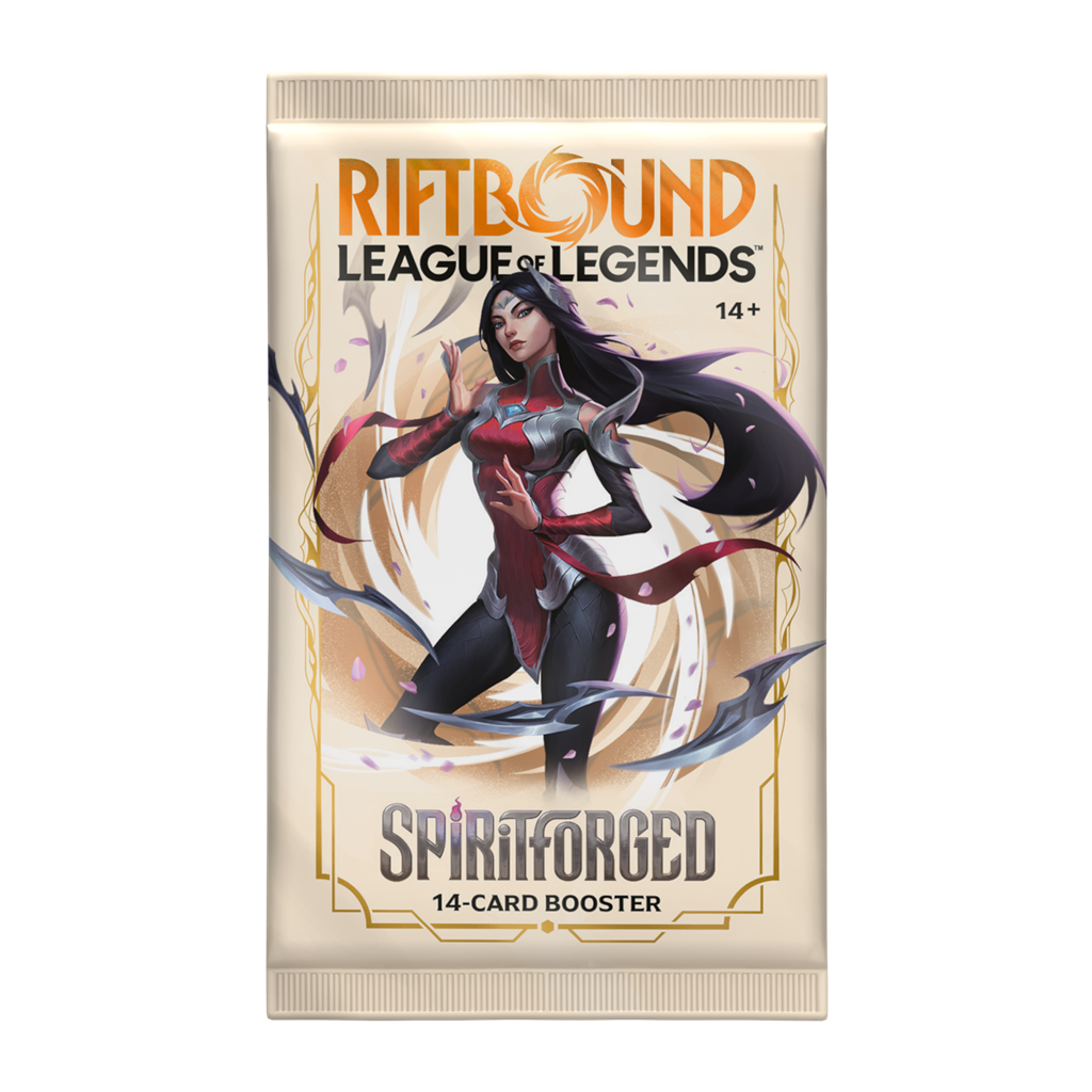 Riftbound: League of Legends Spiritforged TCG Boostebox (24 packs)