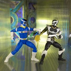 Power Rangers LC AF In Space Blue Ranger vs. Psycho Silver