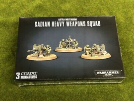 Astra Militarum Cadian Heavy weapon squad