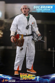 Hot Toys Back To The Future MM AF 1/6 Doc Brown Deluxe Version