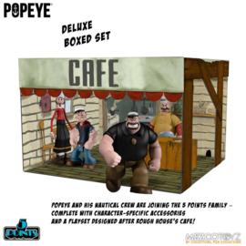 Popeye 5 Points Action Figures Deluxe Box Set