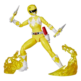 F7385  Power Rangers Ligtning Collection Remastered Mighty Morphin Yellow Ranger