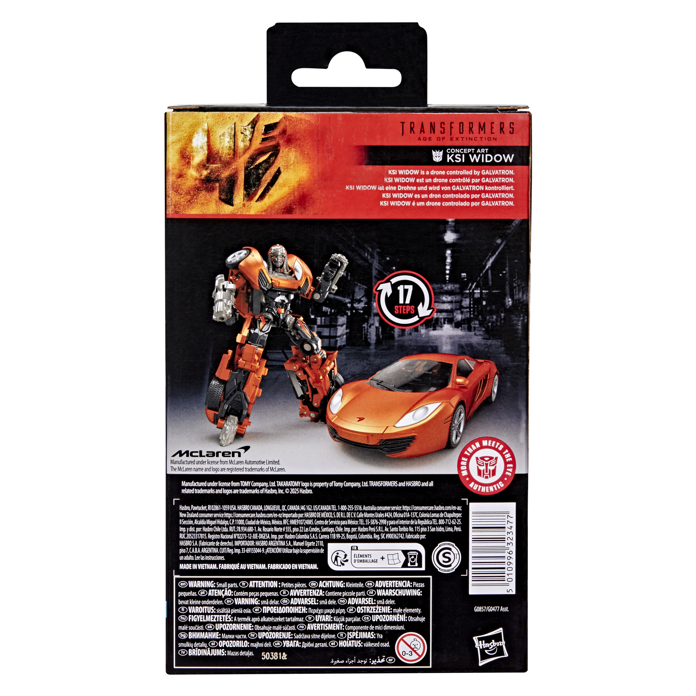 G0857 Transformers Studio Series TF4 Deluxe KSI Widow