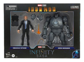 Marvel Legends The Infinity Saga Obadiah Stane & Iron Monger (Iron Man)