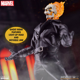 Mezco Light Up 1/12 Ghost Rider & Hell Cycle - Pre order