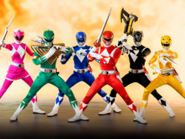 Mighty Morphin Power Rangers FigZero AF 1/6 Power Rangers [Set of 6]