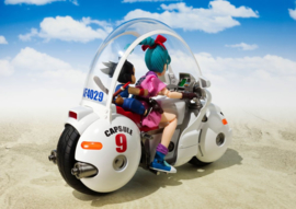 Dragon Ball S.H. Figuarts Vehicle with Figure Bulma's Motorcycle Hoipoi Capsule No. 9