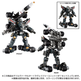 Takara Diaclone TM-19 Tactical Mover Gale Versaulter <Revenger Unit>