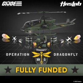 Haslab G.I. Joe Classified Series G.I. Joe Assault Copter Dragonfly (XH-1) - Pre order