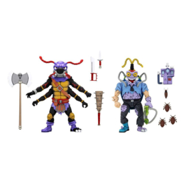 Neca Teenage Mutant Ninja Turtles AF 2-Pack Antrax & Scumbug