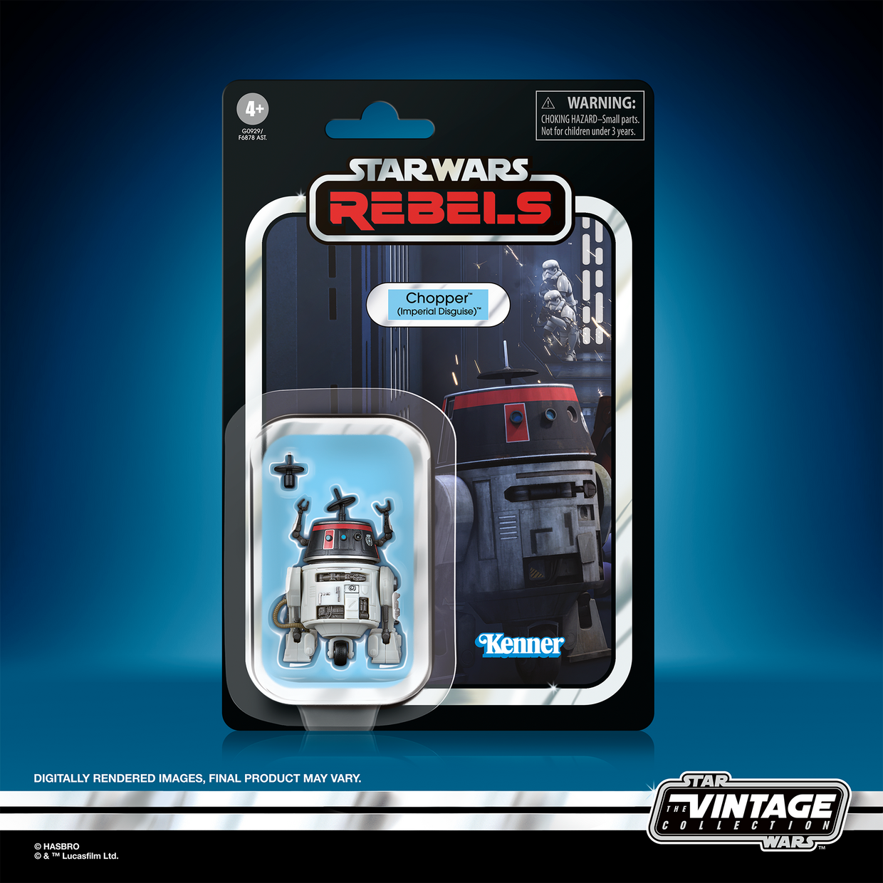 G0929 Star Wars The Vintage Collection Chopper (Imperial Disguise)