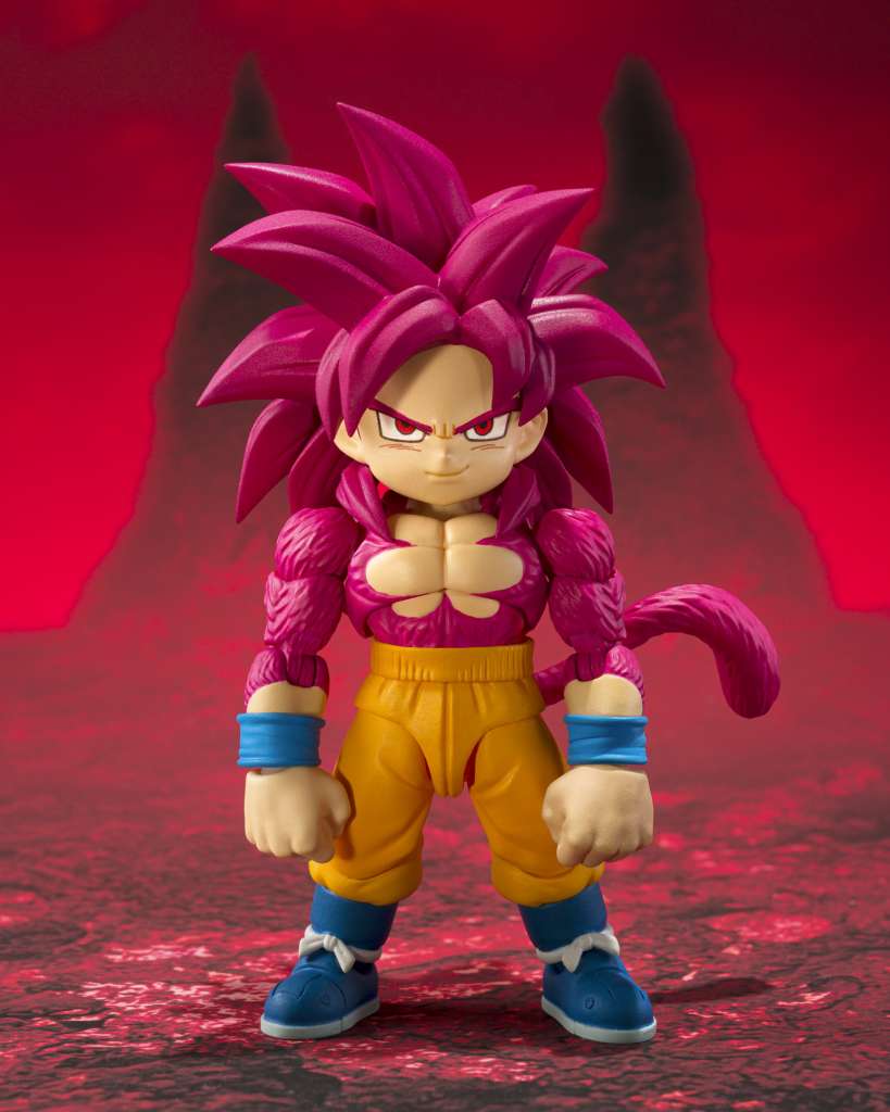 Dragon Ball S.H. Figuarts Daima Son Goku Mini Super Saiyan 4