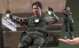 Hot Toys Iron Man MM AF 1/6 Tony Stark (Mech Test Deluxe Version)