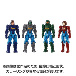 Takara Tomy Diaclone TM-35 Tactical Mover Tactical Grander Dia-Nauts Set