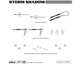 Mezco One 12 Collective G.I. Joe Storm Shadow - Pre order