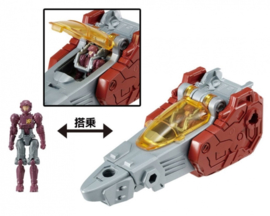 Diaclone DA-71 Trivers Trijetter (D-Caliber)