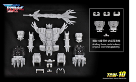 Transform Dream Wave TCW-10 Upgrade Set for Seacons