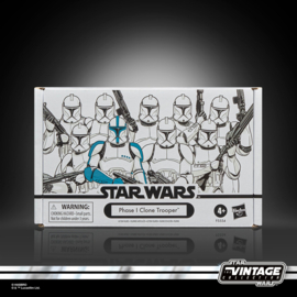 Star Wars Vintage Collection Phase 1 Clone Trooper 4 Pack [Import stock F5554] - Pre order