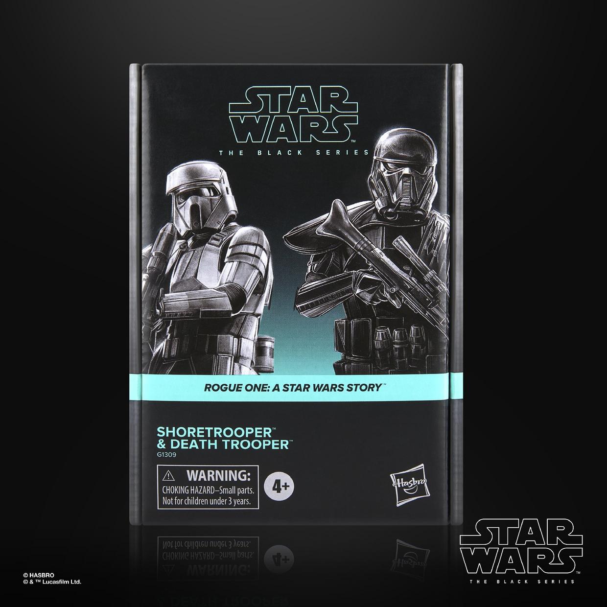 G1309 Star Wars The Black Series Shoretrooper & Death Trooper