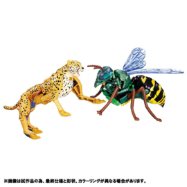 Takara BWVS-03 Cheetor vs Waspinator