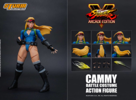 Street Fighter V Arcade Edition Action Figure 1/12 Cammy Battle Costume