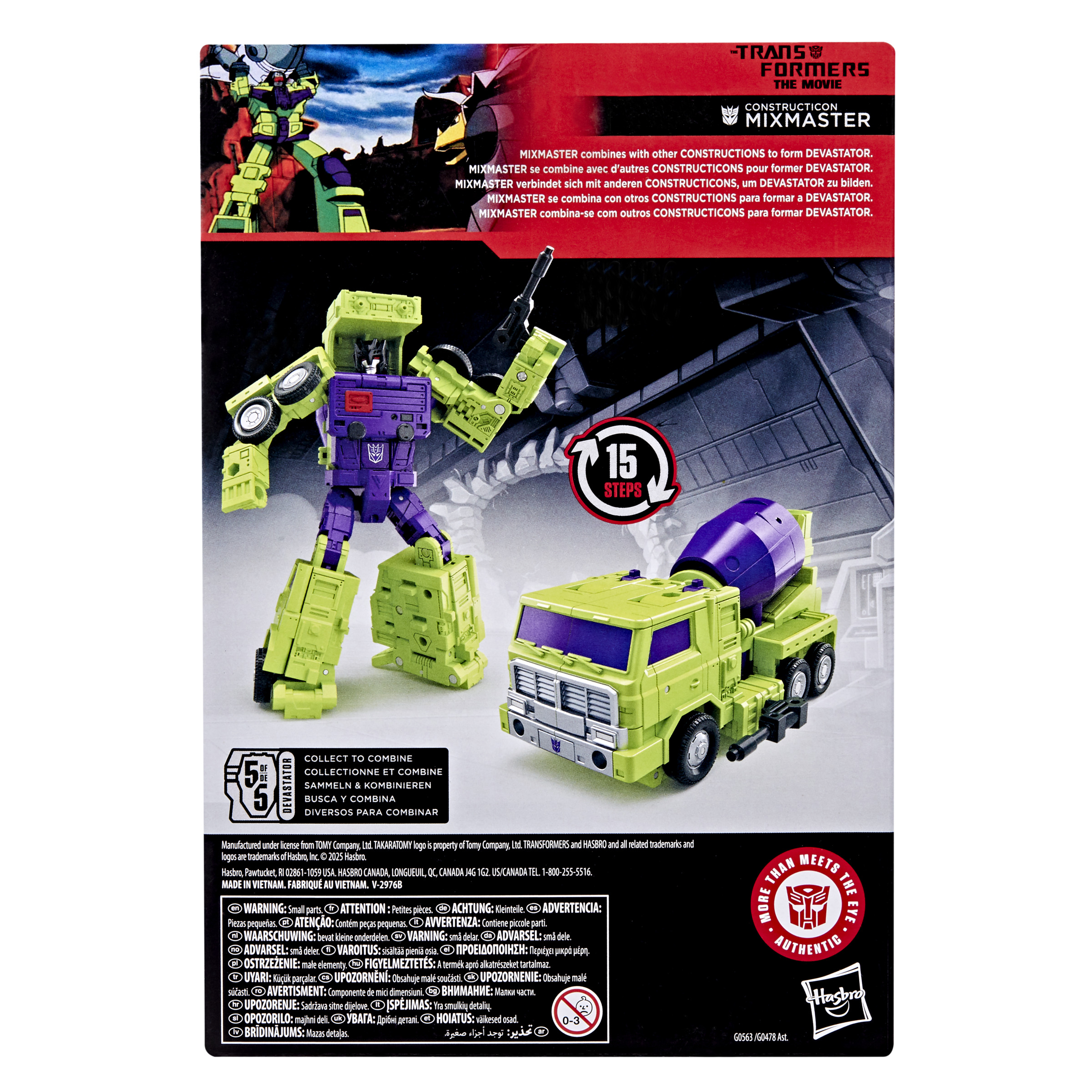 G0563 Transformers Studio Series 86 Voyager Mixmaster