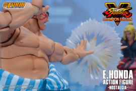 Street Fighter V Champion Edition Action Figure 1/12 E. Honda Nostalgia Costume