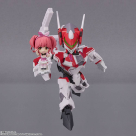 Macross Delta Tiny Session VF-31C Siegfried (Mirage Farina Jenius Use) with Makina Nakajima